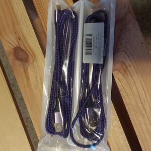 2 Pcs 6ft Cable Nylon